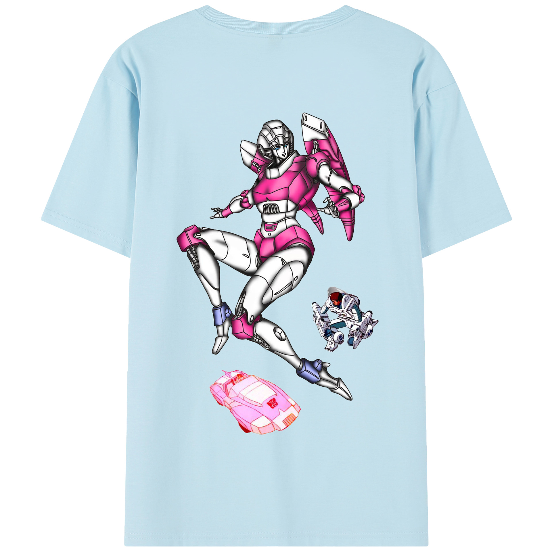 （画像用）  綿100％半袖Tシャツ（背面プリント）